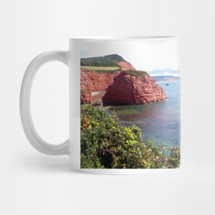 Ladram Bay Jurassic Coast Devon England Mug